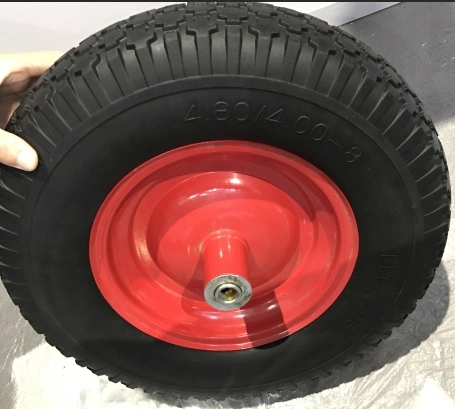 2019 Cheapest PU Flat Free Wheel with Size 16 " X 400-8