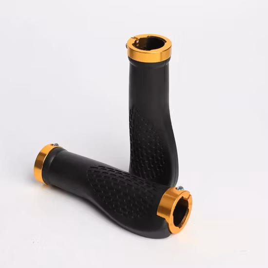 Punhos ergonômicos de borracha para guidão de bicicleta Punhos de guidão de bicicleta