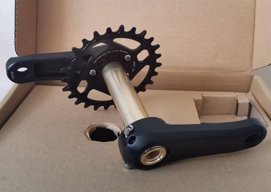 Pedivela oco integrado para bicicleta infantil 89 mm eixo 26 t coroa estreita larga