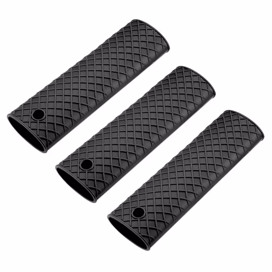 Barra de motocicleta de borracha de silicone antiderrapante personalizada macia totalmente antiderrapante para mountain bike